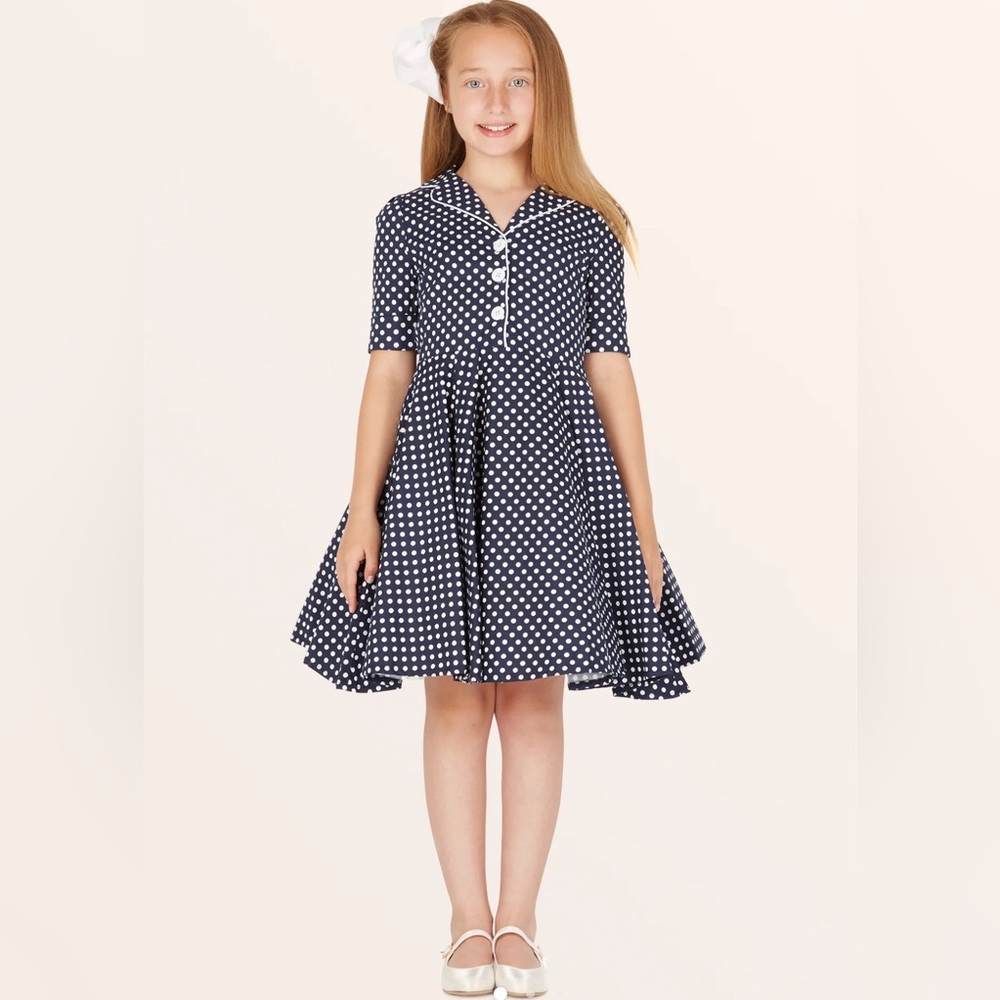 BlackButterfly Kids Polka Dot Dress